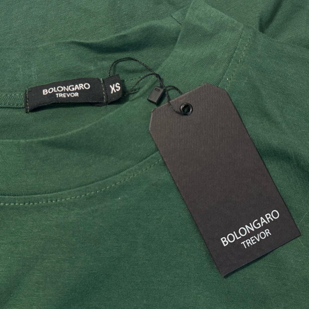 Bolomgaro Trevor Green Never Be Lost Long Sleeve Men’s Tee Size XS - Picture 5 of 7